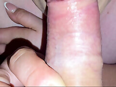 Old and Young Couple Hand Job and Blow