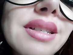 The naughty girl has no rules and says extreme things