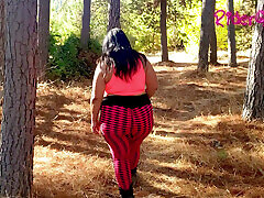 I follow my stepmother through the woods and fuck her
