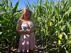 Unallowed Anal Adventure in a Cornfield - Too Sweet to Stay Good!