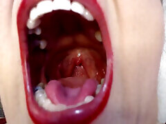 Big Wide Inside Both Girls Mouths