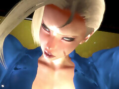 Cammy Sex Cage Fight - Street Fighter Parody