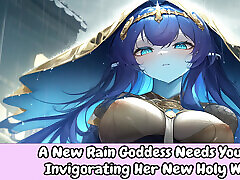 A New Rain Goddess Needs Your Help Invigorating Her New Holy Waters
