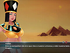 aventure divine-rencontre avec la voluptueuse déesse heles