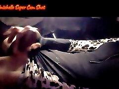 Crossdresser Cdmichelle Super Cum Shot Licking up PreCum