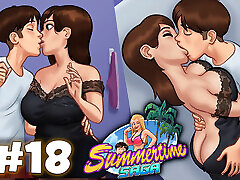 I kiss my stepmother while I touch her big ass Summertime Saga 18 - Jazziuu