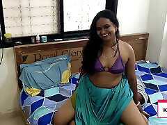 desi Indian Kavita real homemade riding on dick on saree