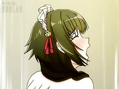 You are Ms. Servant Hentai - Yuki Humps Her Pillow Until She Cums