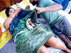 Big milkman with her servant did a scandal Hindi audio