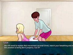 dabby and anon make hot romantic seen in summertime saga part 9