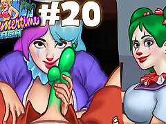 My stepmother sucks my cock while dressed as a clown Summertime Saga 20 - Jazziuu