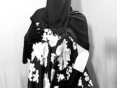 Muslim Hijabi Beautiful Housewife Fucking with Neighbor - With Clear Bangla Audio
