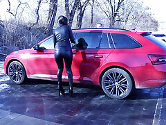 publiczny boot cleaning niewolnik earning jego pay