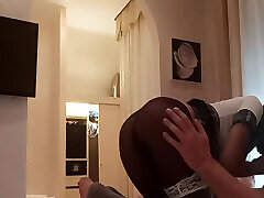 MILF Fucked in All Holes with Cumshot on Pantyhose
