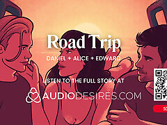 nasty ame shocking blowjob Audio Porn: MMF FWB Threesome Fuck in a Car - DP, Anal & Public Sex - Erotic Audio Story