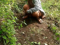Farmer in her ass watching his stepdaughter finger