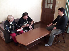 Three Fat Men Were Talking, and Then One of Them Played with a Magnificent Bomb.