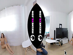 Adriana Zoom Elegant Beauty Salon Administrator Nude Casting 180vr Backstage