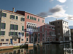 Sexy Baroness Has Passionate Sex with Casanova in Luxury Room in Venice
