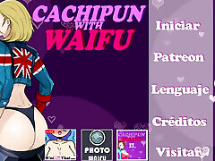 Cachipun With Waifu - Playing Rock, Paper, Scissors With Makima From Chainsaw Man Until He Fucks Her