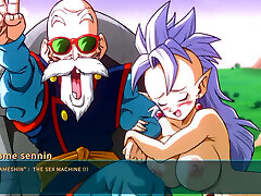 Kame Paradise 3 - freshmilik moms Roshi and West Supreme Kai Love