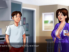 MATURE SEES ME NAKED IN THE LAUNDRY AND GETS AROUSED - SUMMERTIME SAGA