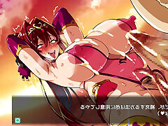 Big Breasts Party NTR ASMR Gameplay Cheating Milf holy knight and nun fuck the king big dick