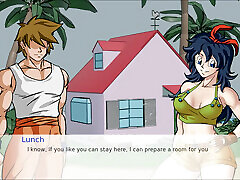 Dragon Girl X - Dragon Ball Part 1 - Kame Island and Lunch by Loveskysan