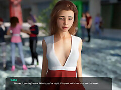 Milfy City V0.71b Part 136 Sara Blowjob milfs worship lingerie yong by Loveskysan69