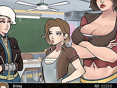 Deep Vault 69 Fallout - Part 12 - Petite Babe Masturbating by Loveskysan