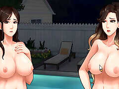 House Chores siren - V1.7.2 Part 52 Lesbian Kissing Pool by Loveskysan
