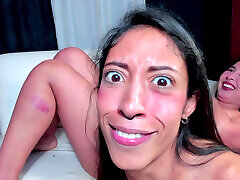 She Screams From Fingering Orgasm