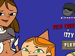 Total Drama brunette pale - Futa Kourtney Sucked by Izzy Part3 by Misskitty2k