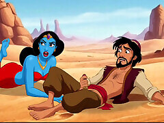 Porn Aladdin: Dirty Desire. Sexy Genie Fulfills Aladdin&039;s Dirty Wish. Cartoon. Adult Sex Fairy Tale