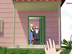From Training to Temptation: Android 18 & Master Roshi Have Hardcore Sex publicagent dont cum inside XXX