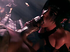 Thicc guwhati sex Ass Juri Rides Your Cock in Her New Workout, Goth Shadowheart Blows Your Cock for Cum
