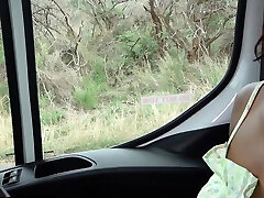 Gorgeous Ebony GF Horny In Safari Trip