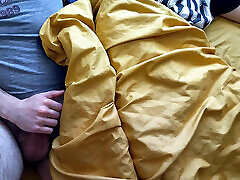 I share bed with classmate at recreation camp and we hear sex behind the wall