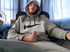 Making My Soft Cock Hard. Smoking barack sax Edging