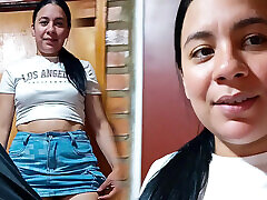 POV - Beautiful Colombian Woman Tells Me Today How I Should Fuck Women Classes with My Friend