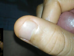 Masturbating video call big dick