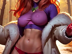 Sexy Redhead Stepsister Teasing You! Big Boobs and Hard Nipples