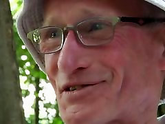 Grandpa fucks prankish teeny into the forest Grandpa fucks prankish teeny into the forest