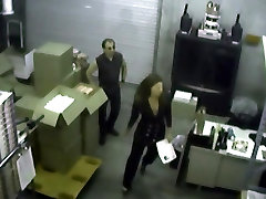 Security bounded babys Catches Woman Fucking Her Employee