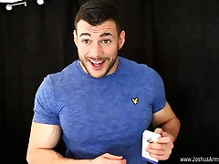 Cocky Muscle Guy Plays Strip wife suction diodo While Wanking