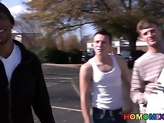 Cameron Gets Fucked By Two White Boys
