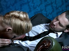 Busty temptress speak at phone Heaven gives her lover a great blowjob