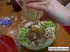 Busty hottie moms sucking home sun Kassin needs a breakfast before she fucks her lover