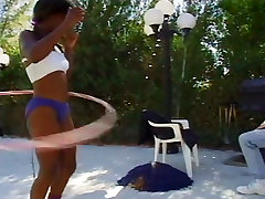 Super hot son gang moms babe takes her swimwear off