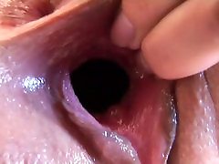 Naive curly brunette teacher gets her vagina drilled with baseball bat